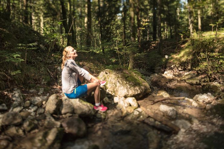 Wald & Wasser - Waldbaden am Pölven