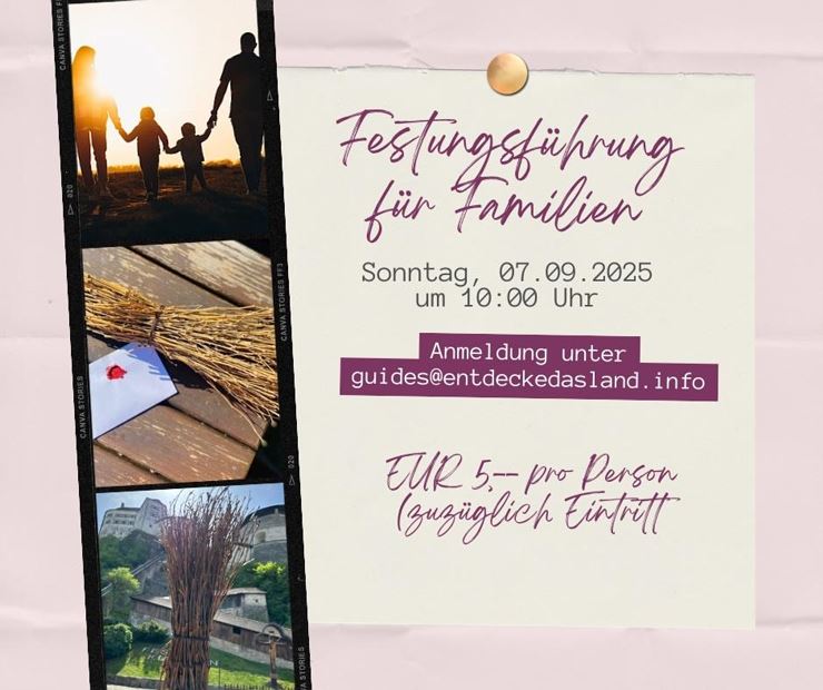 Festungsführung für Familien