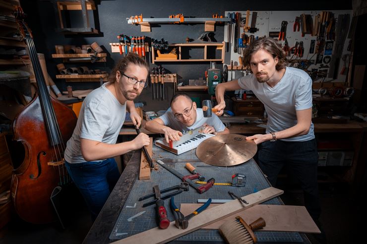 Konzert mit dem Full Crimp Jazz Trio