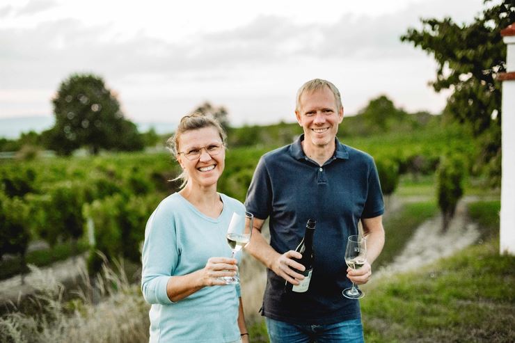 Wine tasting with Christoph Bauer winery