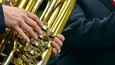 Kurkonzert der Knappenmusikkapelle