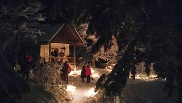 Adventandacht bei der Kufsteiner Waldkapelle